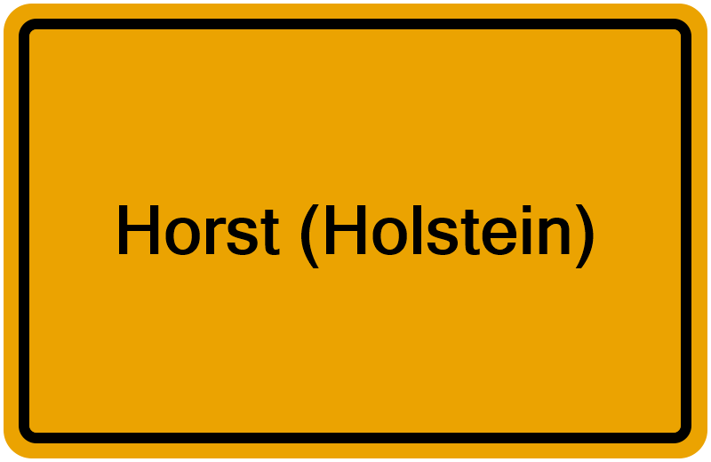 Handelsregisterauszug Horst (Holstein)